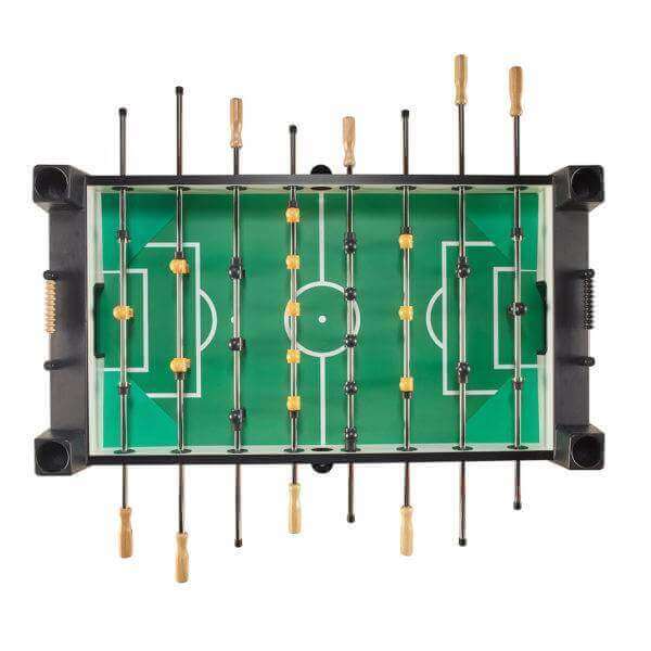 Foosball Table Reinforced Play Surface Chrome-Plated Rods Adjustable Feet