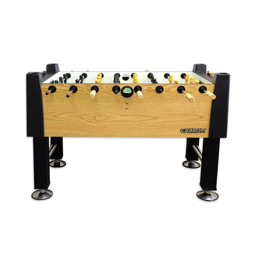 Foosball Table Reinforced Play Surface Chrome-Plated Rods Adjustable Feet