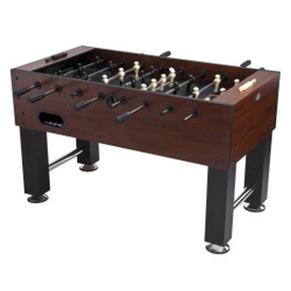 Foosball Table Tournament-Size Thermoplastic Playfield & Solid Steel Rods