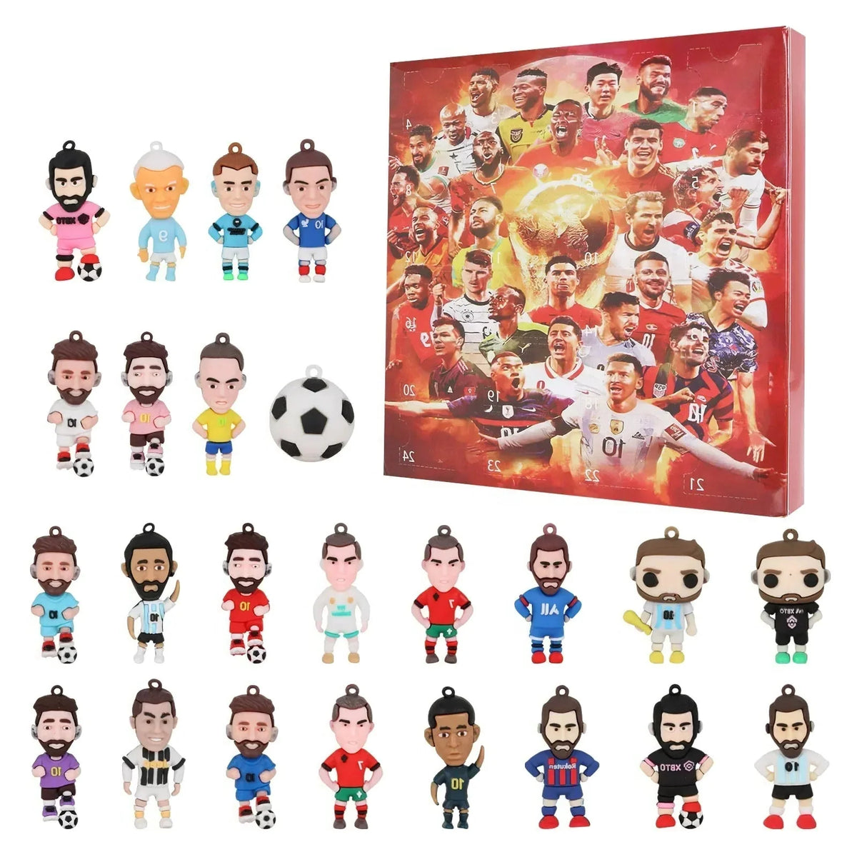 Football Advent Calendar 24 Daily Toy Surprises