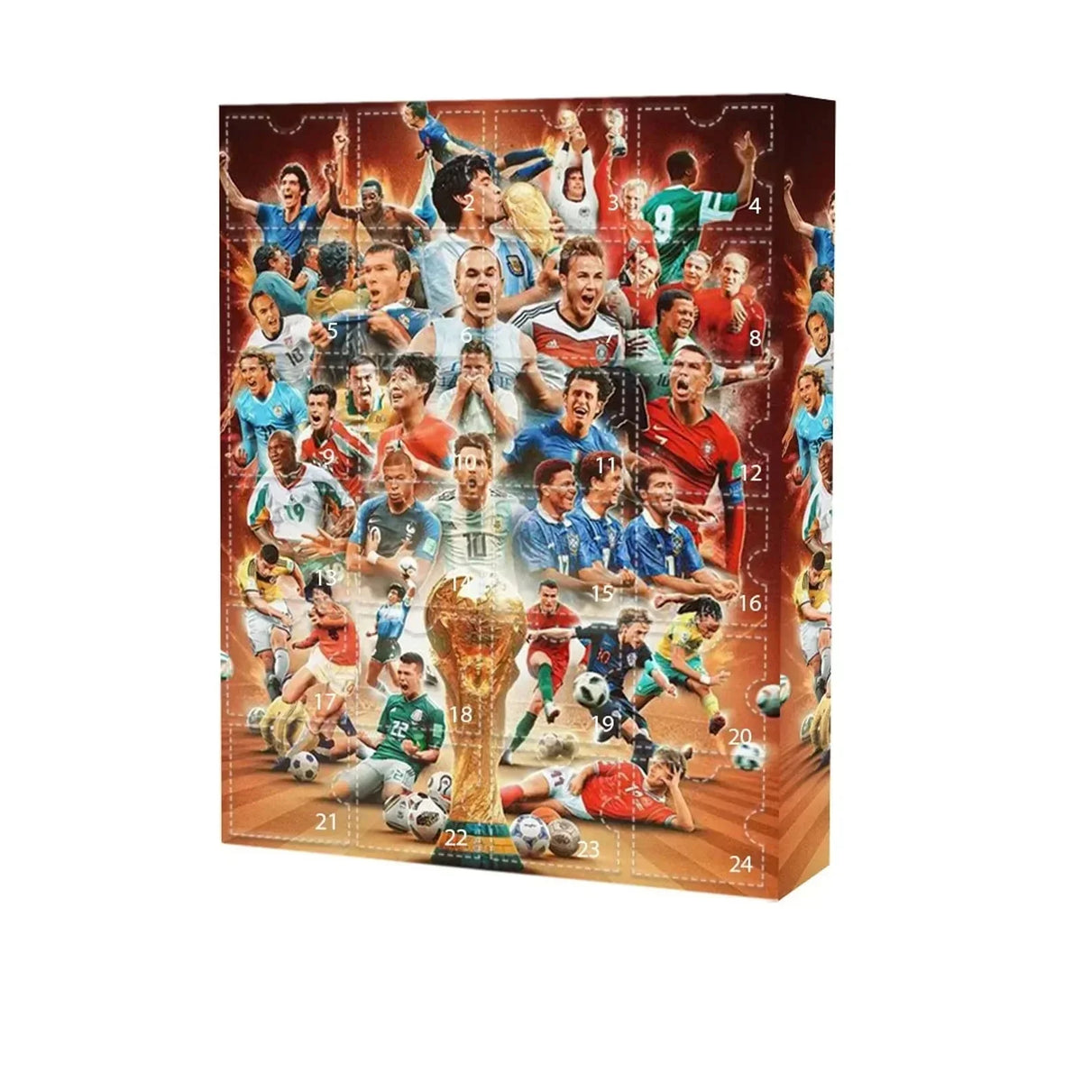 Football Advent Calendar 24 Daily Toy Surprises