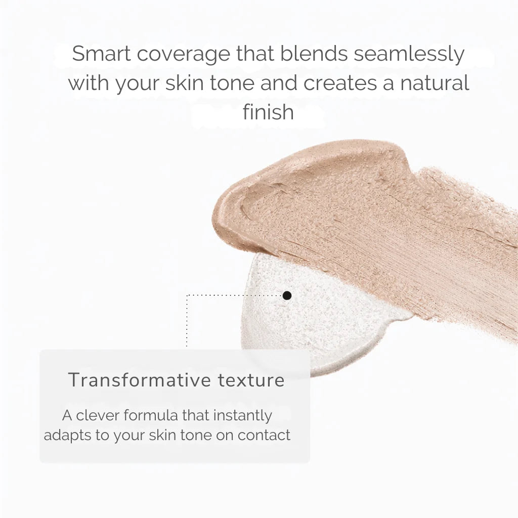 Foundation Stick Color-Adapting & Moisturizing With Brush
