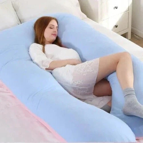 Full Body Pillow U-Shaped Adjustable Shredded Memory Foam