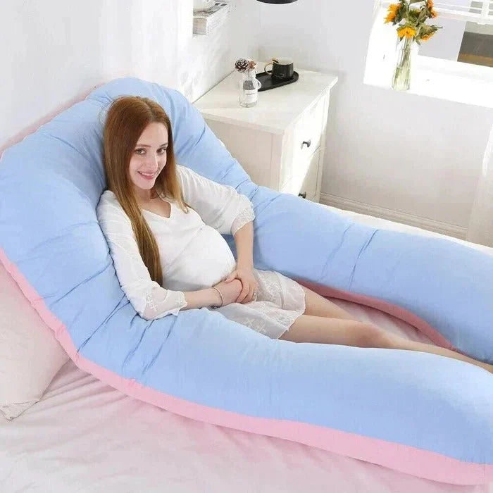 Full Body Pillow U-Shaped Adjustable Shredded Memory Foam