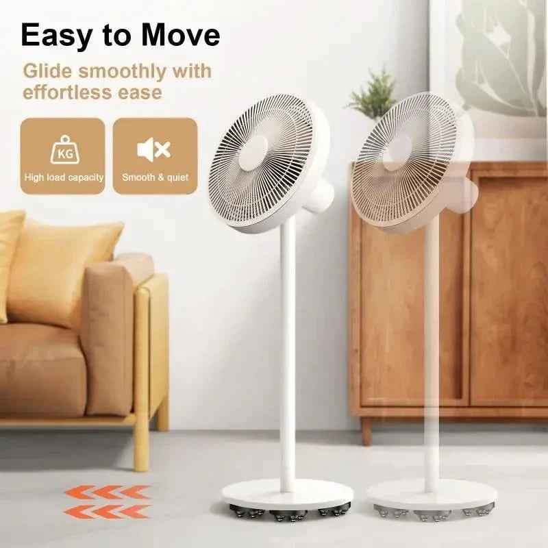 Furniture Glides Swivel Wheels Floor-Protecting Set of 4