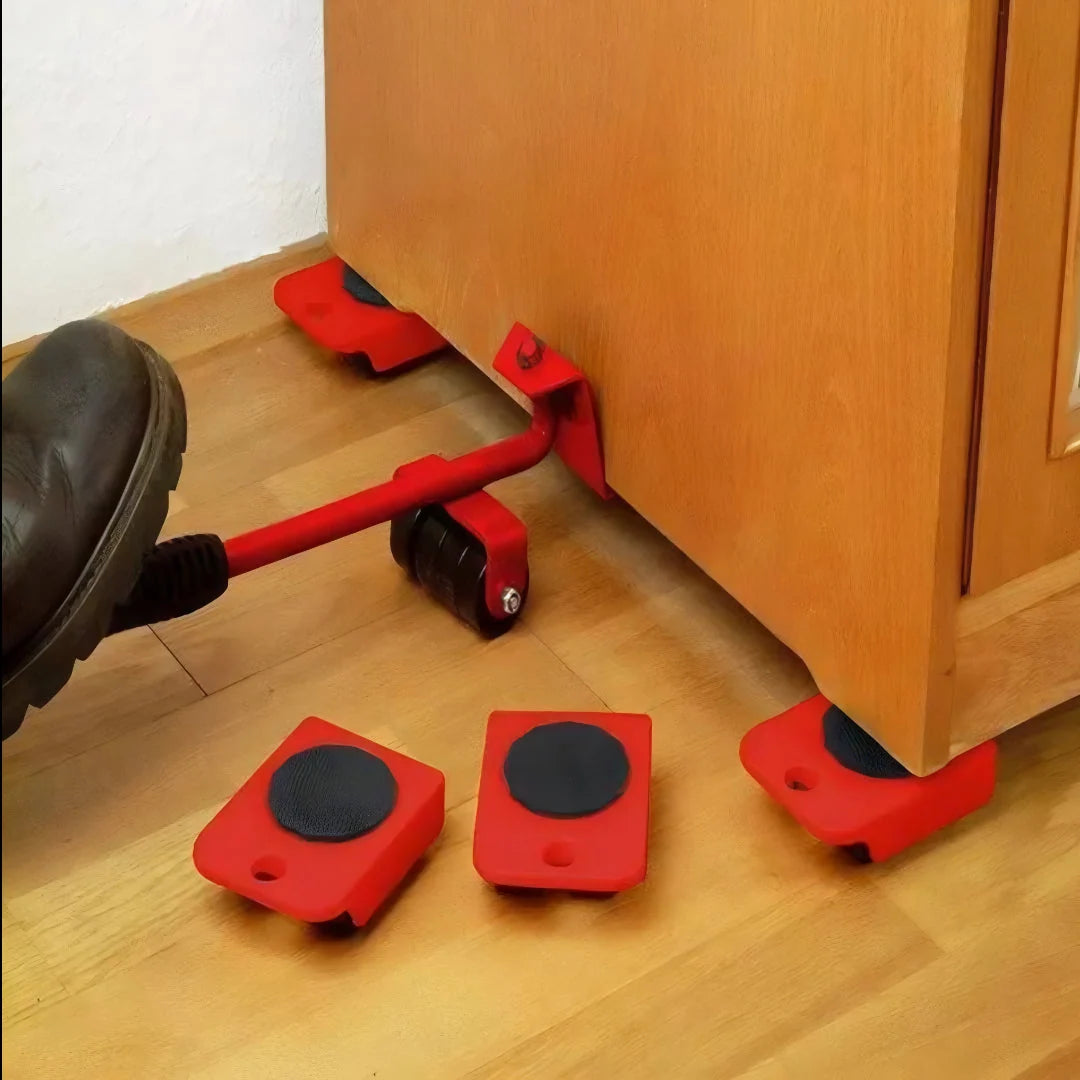 Furniture Lifting Kit 330 lb Capacity Non-Scratch Pads