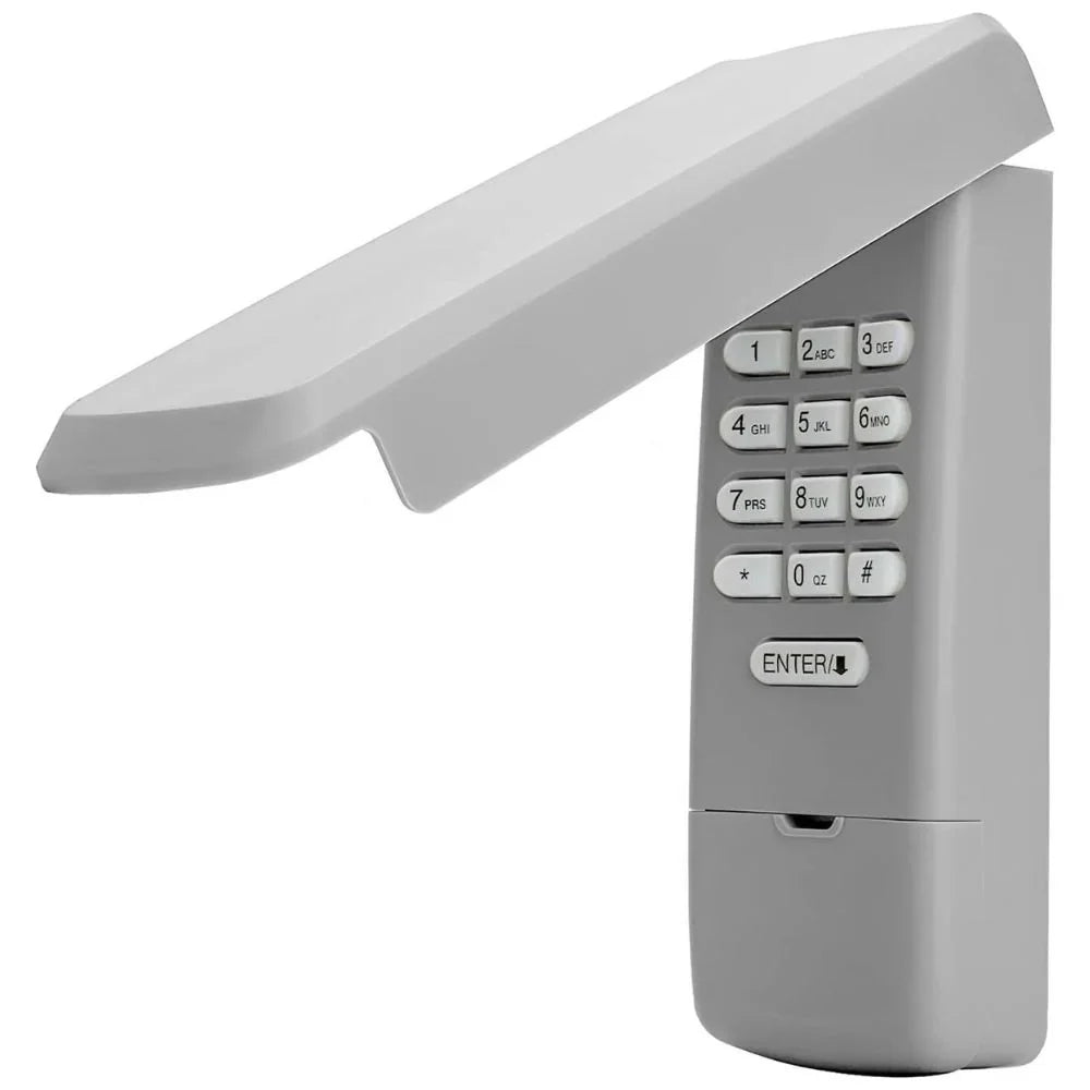 Garage Opener Keypad Wireless 3-Channel Backlit & Weatherproof