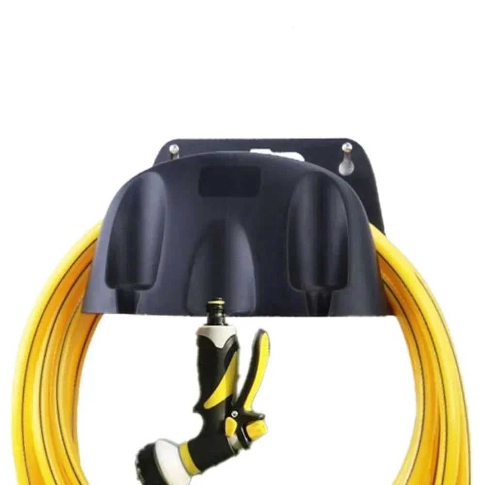 Garden Hose Holder Weatherproof Wall-Mount Multiple Hose Slots