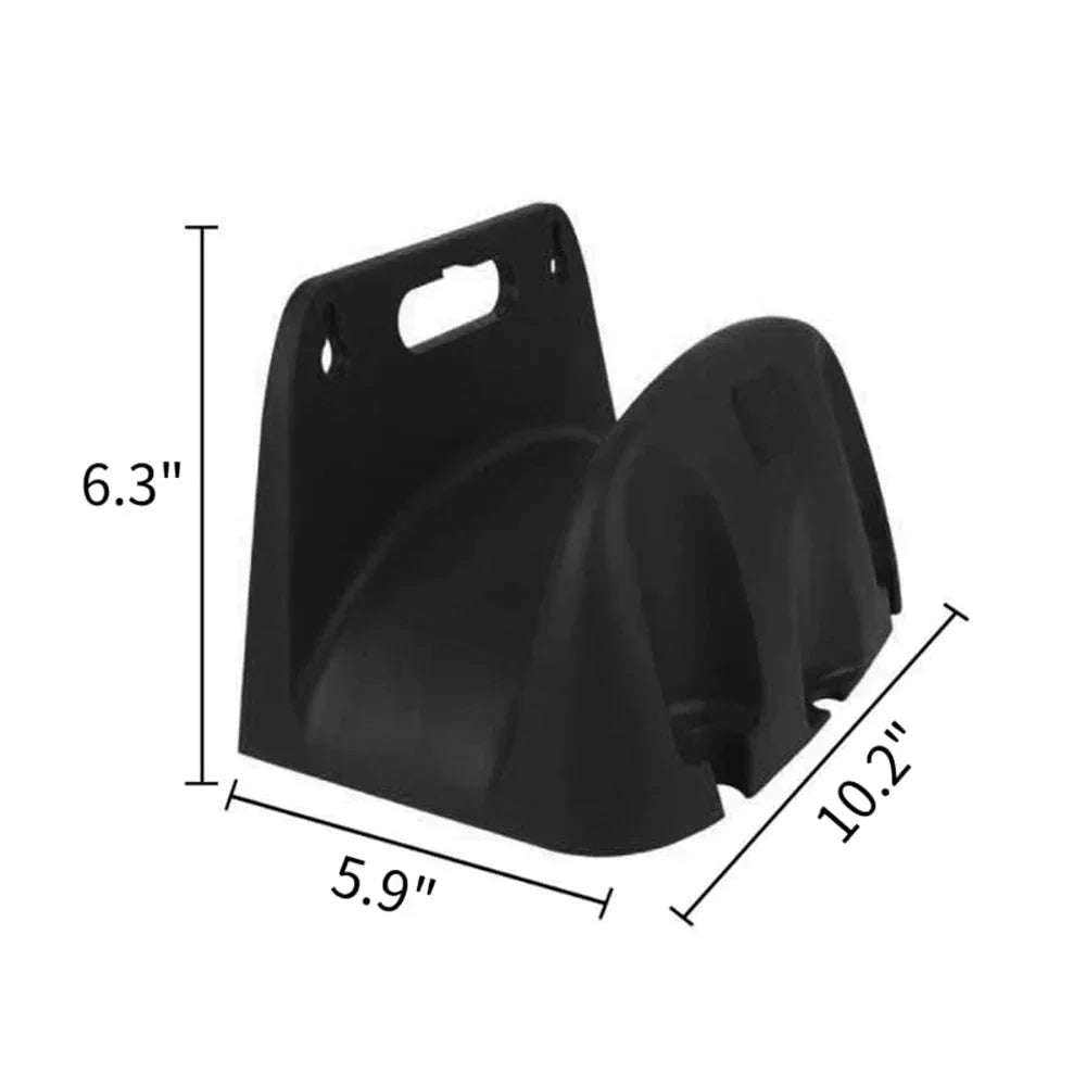 Garden Hose Holder Weatherproof Wall-Mount Multiple Hose Slots
