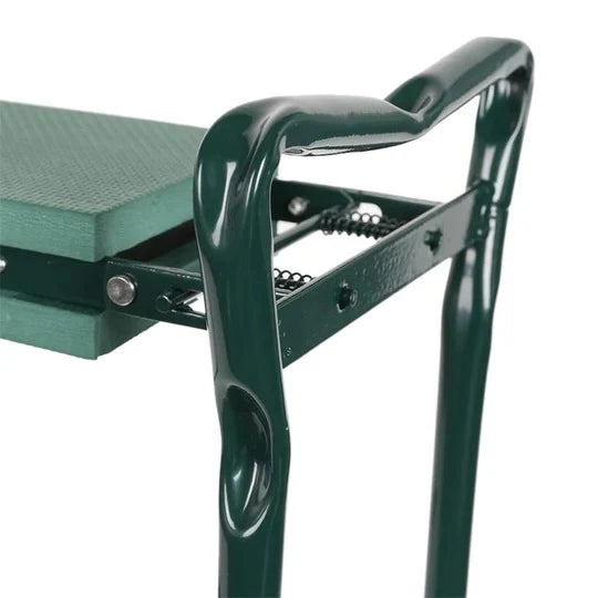Garden Kneeler And Seat Foldable With Tool Pouches