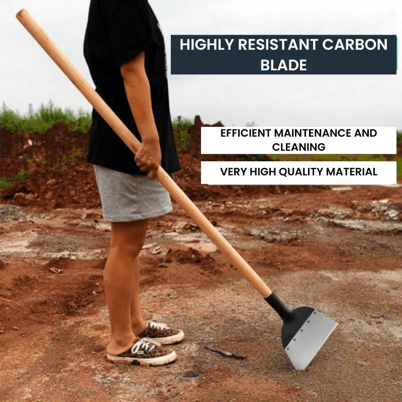Garden Shovel Manganese Steel Weed, Ice & Moss Removal