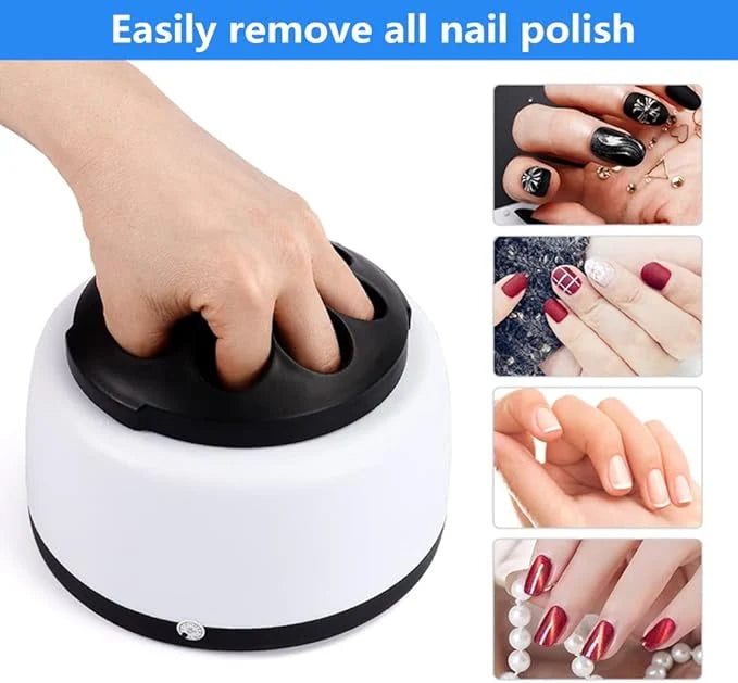 Gel Polish Remover Rapid Steam Heat-Up Compact Dual Voltage