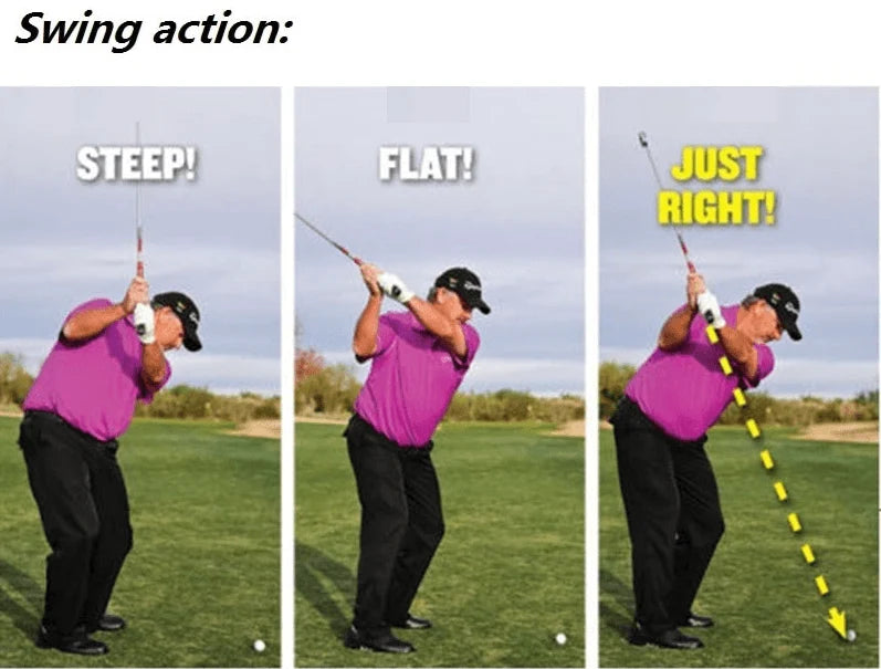 Golf Swing Trainer Laser Path & Universal Fit