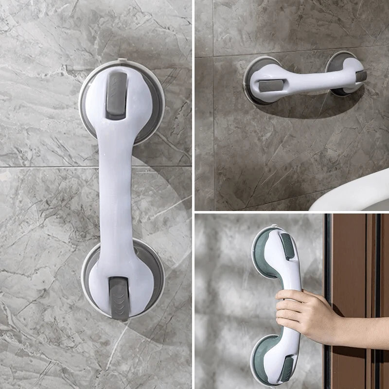 Grab Bar Suction Mount Double Locking