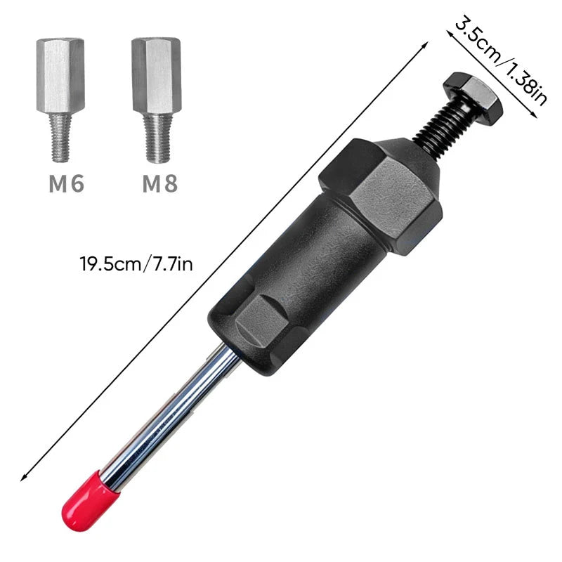 Grease Fitting Cleaner Tool M6/M8 Adapters