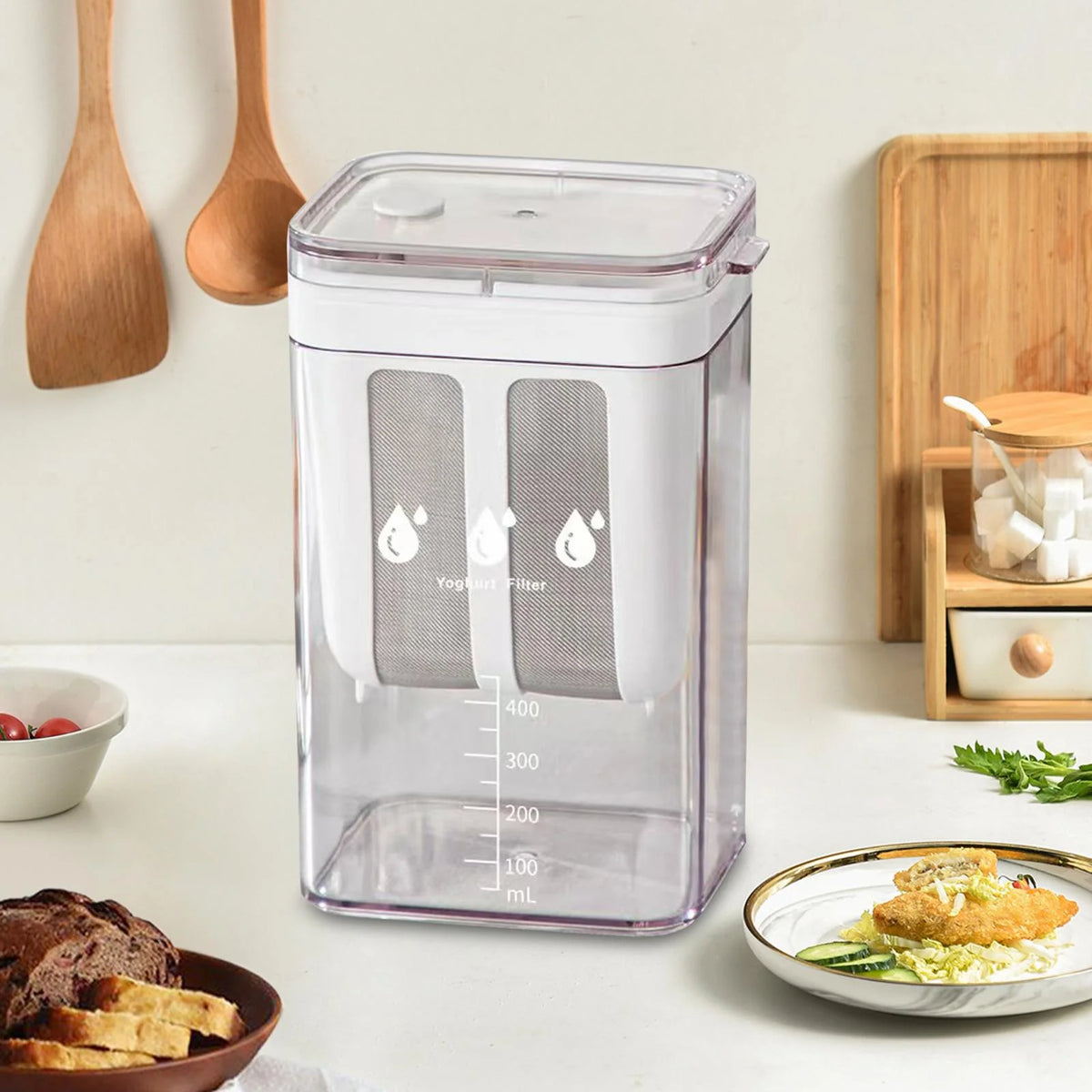 Greek Yogurt Strainer Stainless Steel Mesh Fridge Safe