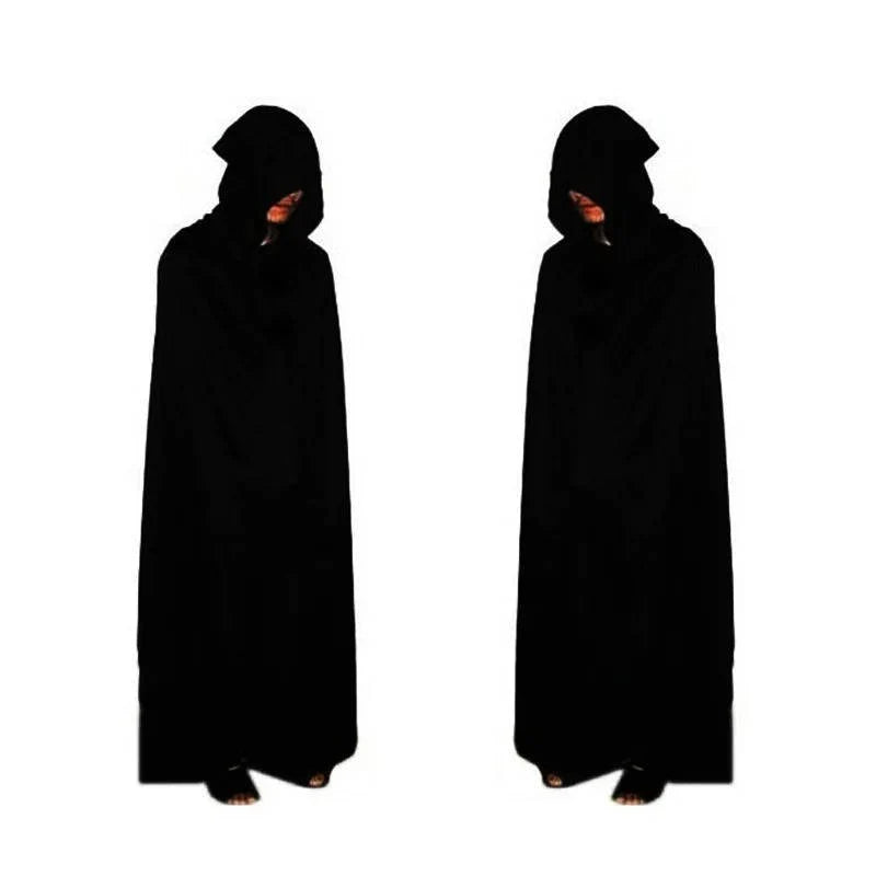 Grim Reaper Costume Glowing Hood & Glow-In-The-Dark Gloves