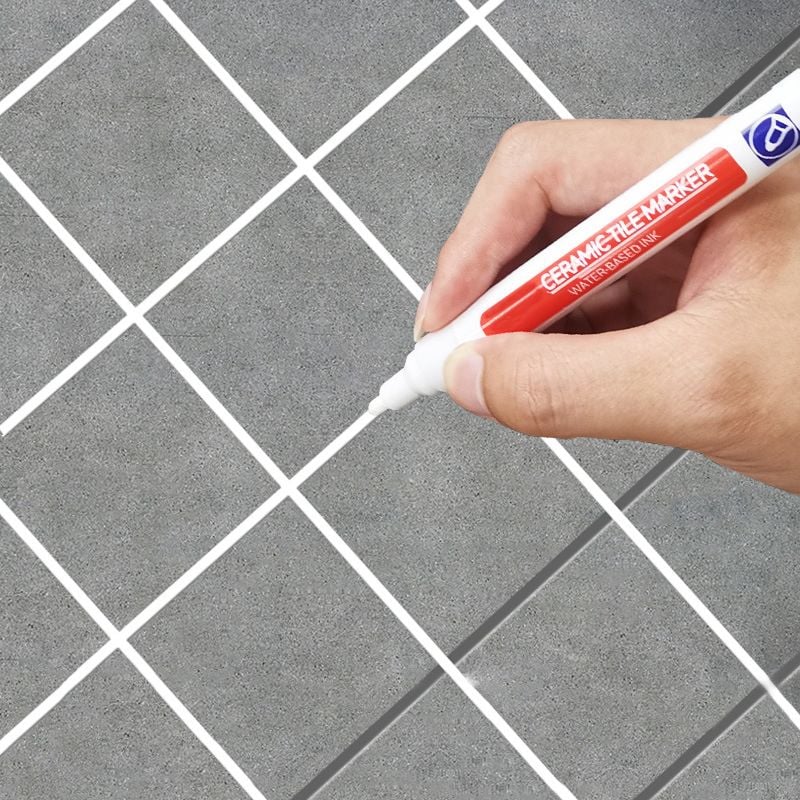 Grout Pen Waterproof & Mold-Resistant Precision Tip