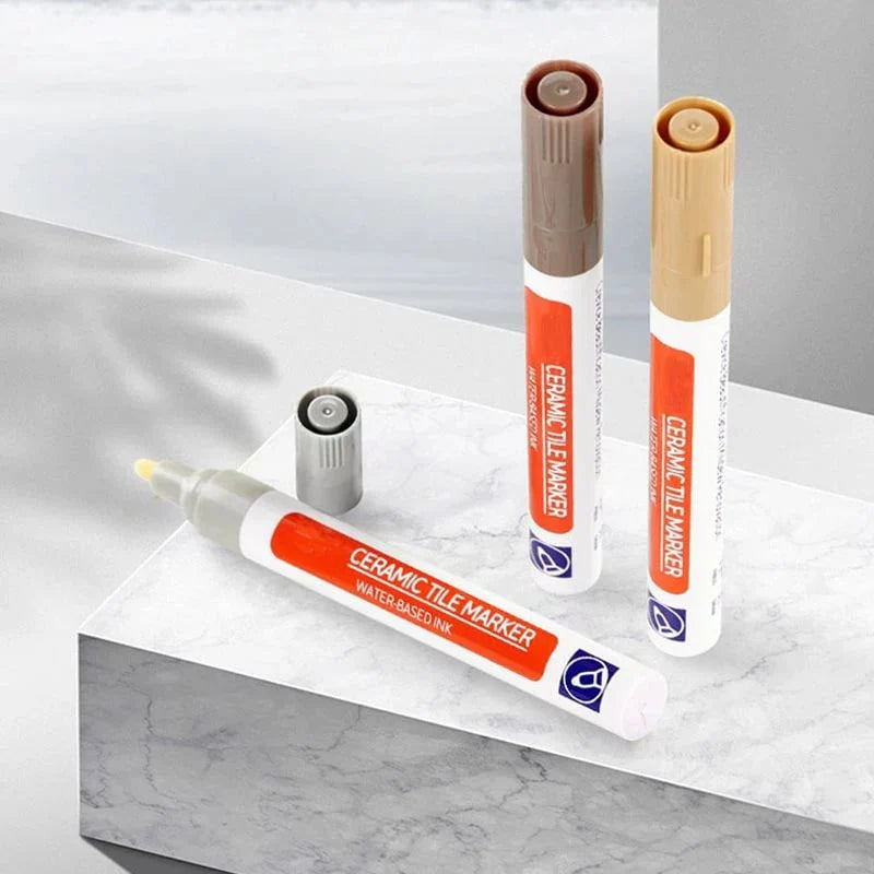 Grout Pen Waterproof & Mold-Resistant Precision Tip