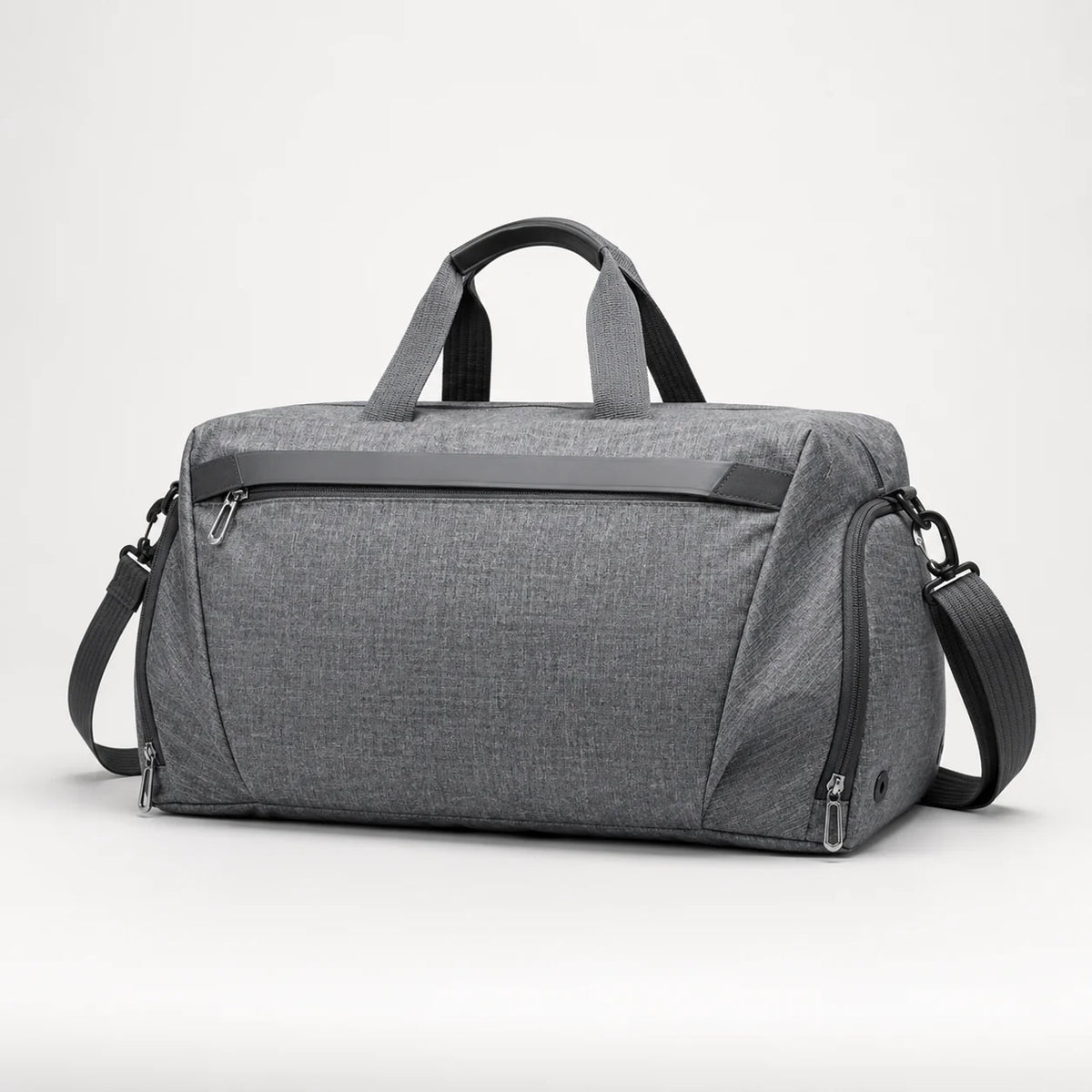 Gym Duffel Bag Ventilated Shoe Compartment Wet-Dry Divider