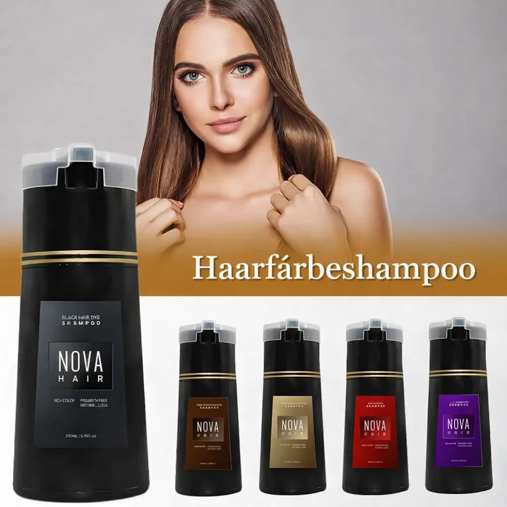 Hair Color Shampoo Quick Color Refresh & Gray Coverage
