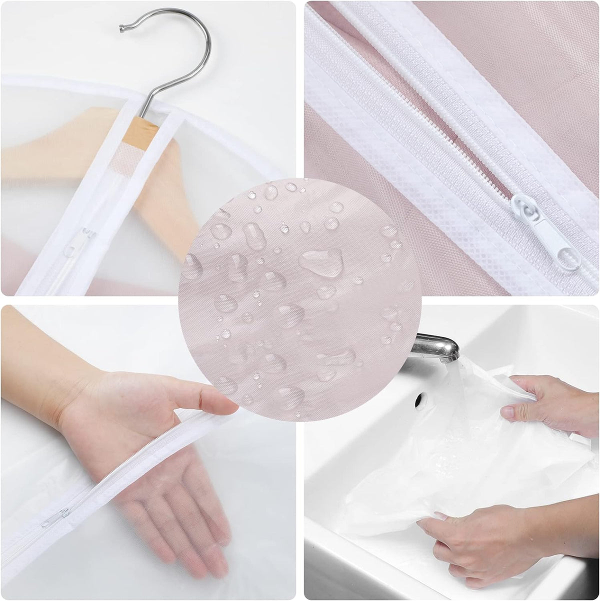 Hanging Garment Covers Water-Resistant Full-Length Zipper Three-Size Set