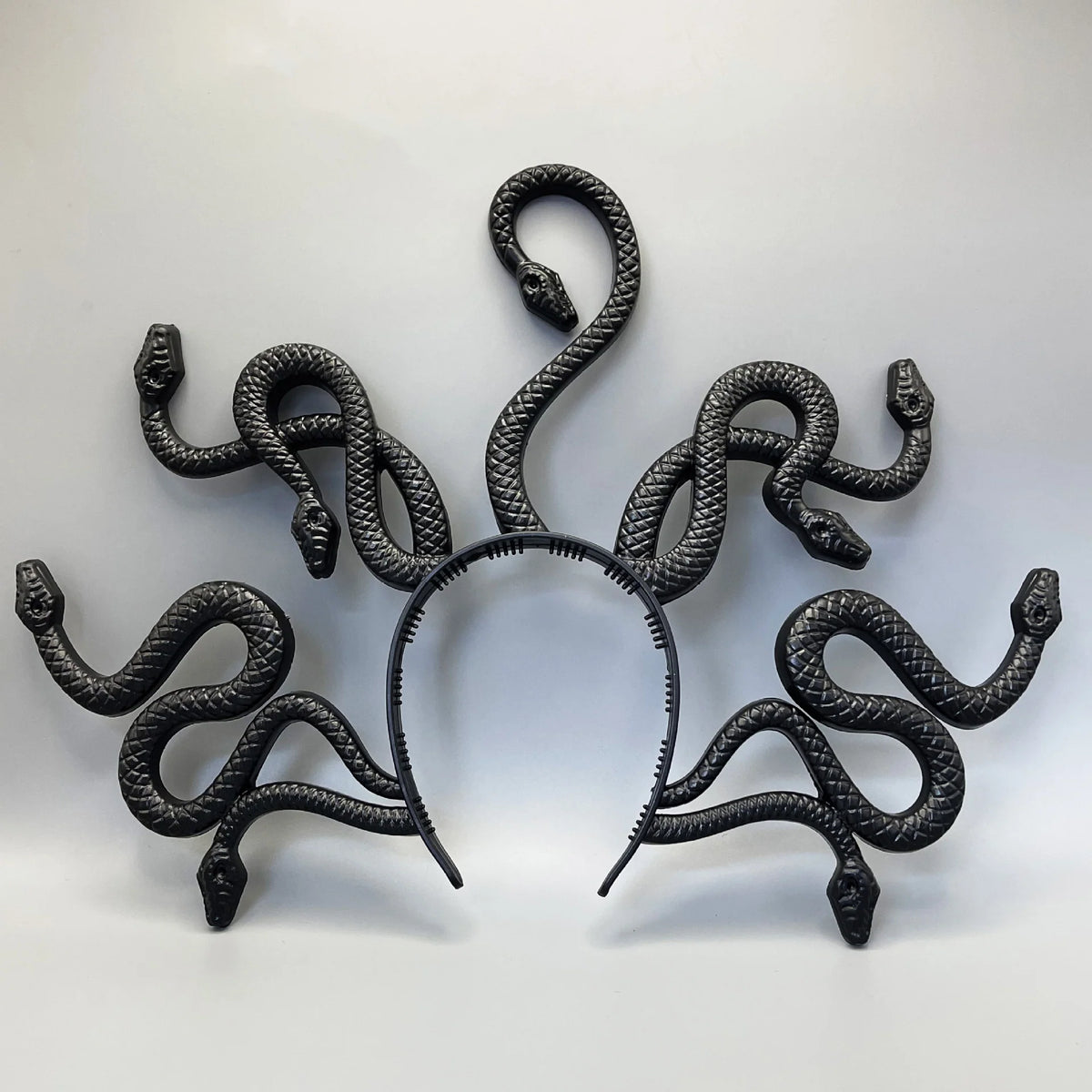 Headband 3D Snake Design Lightweight Secure Fit