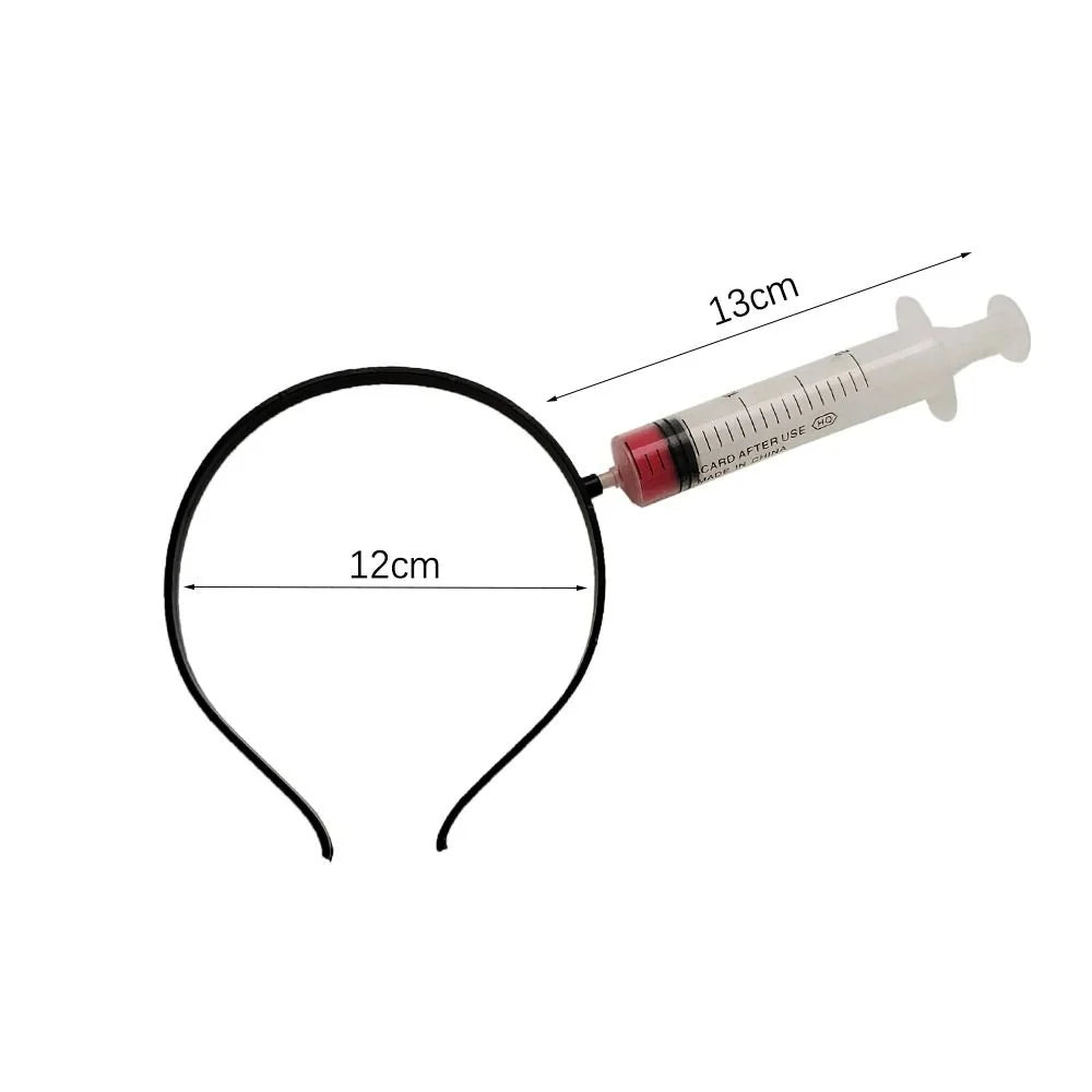 Headband Optical Illusion Hand-Painted Blood