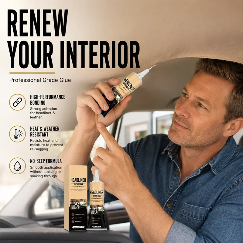 Headliner Adhesive High-Strength Heat-Resistant Stain-Free
