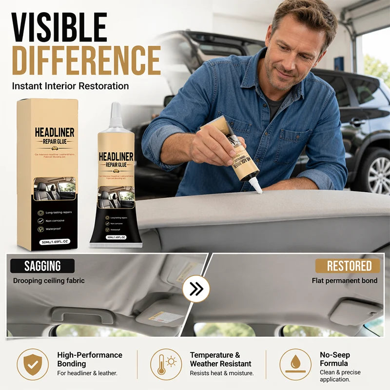 Headliner Adhesive High-Strength Heat-Resistant Stain-Free