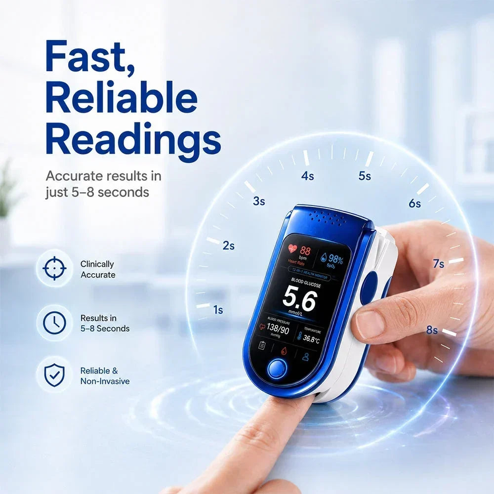 Health Monitor Clear Display Reading History