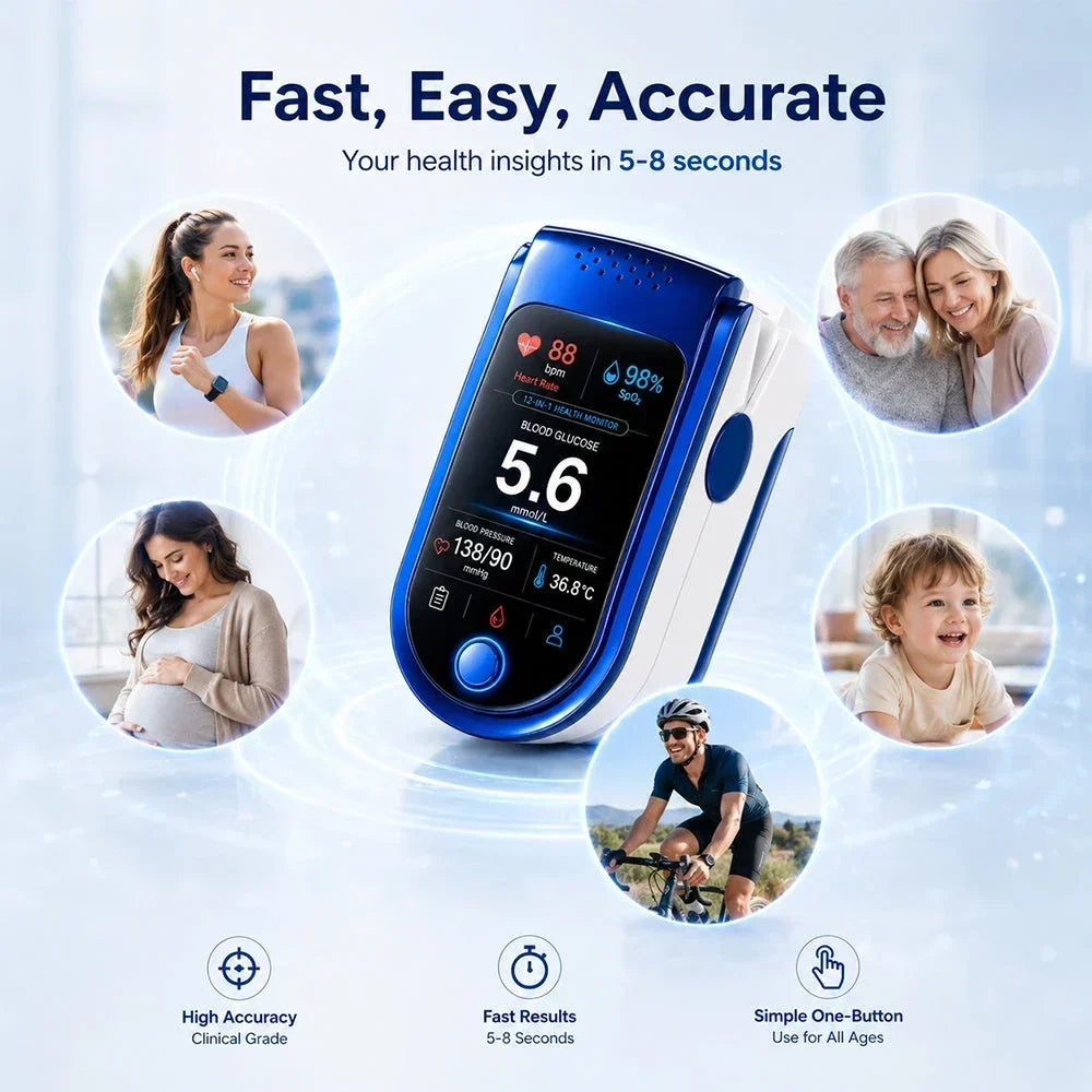 Health Monitor Clear Display Reading History