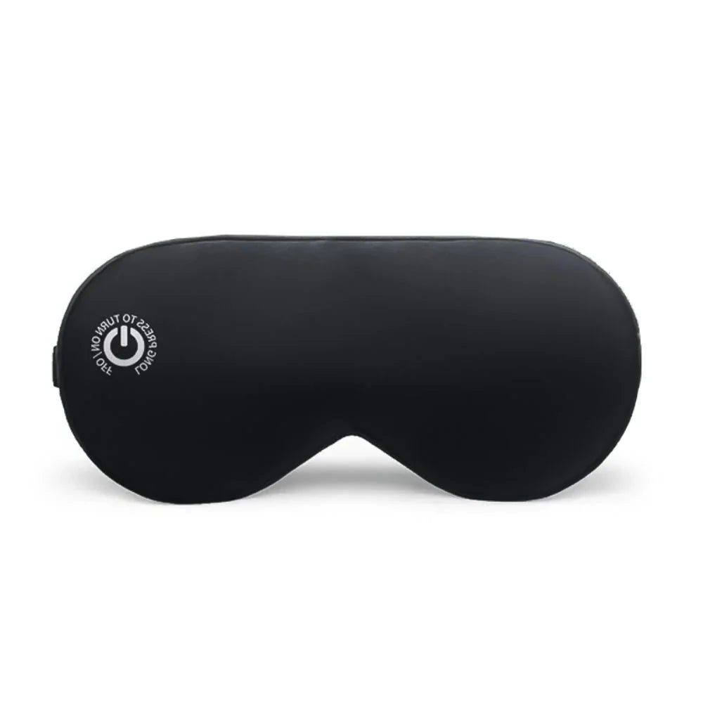 Heated Eye Mask Cordless Rechargeable Gentle Vibration