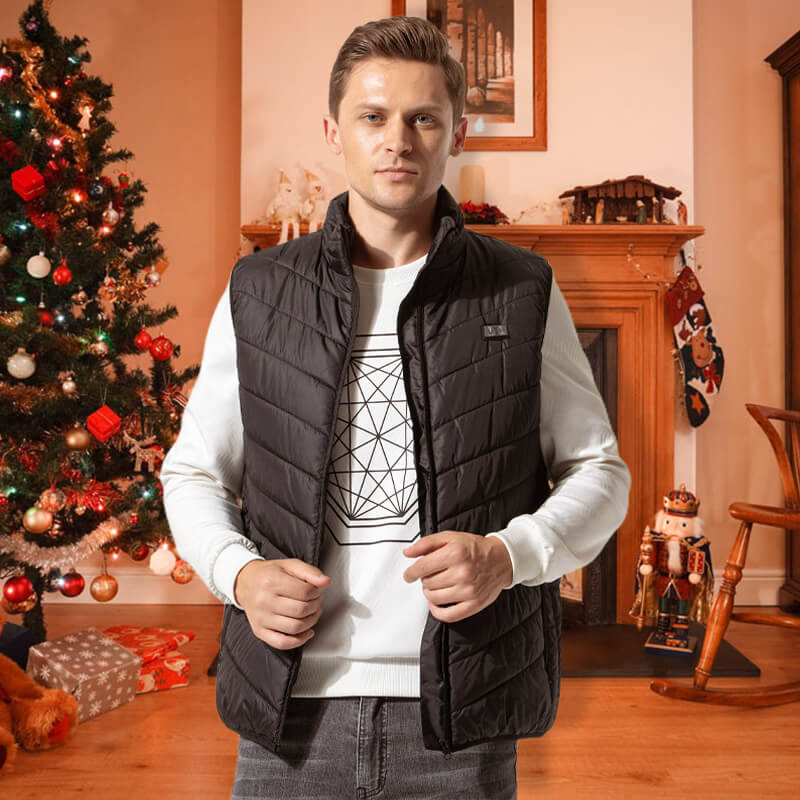 Heated Vest Graphene Heating Zones USB-Powered Lightweight Design