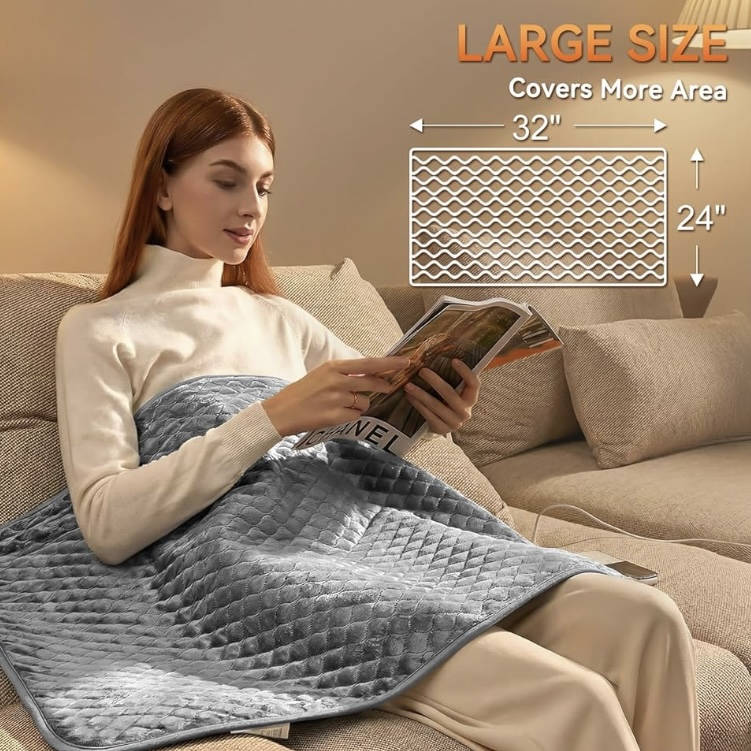 Heating Pad King-Size 32x24 Adjustable Heat & Auto-Off