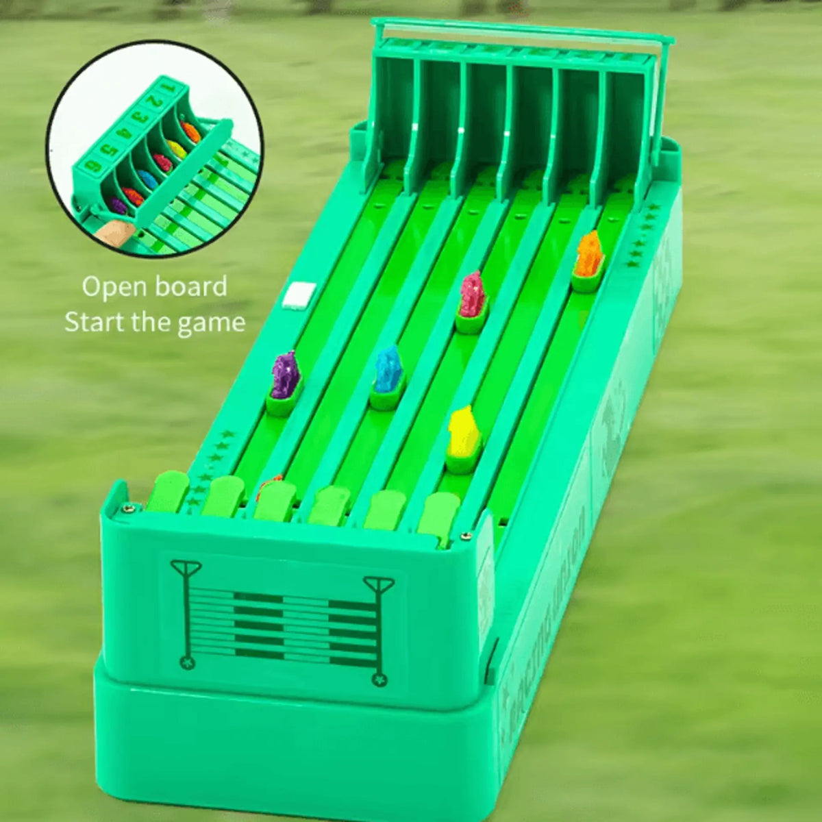 Horse Racing Game Electric Spinning Track Multiplayer Play