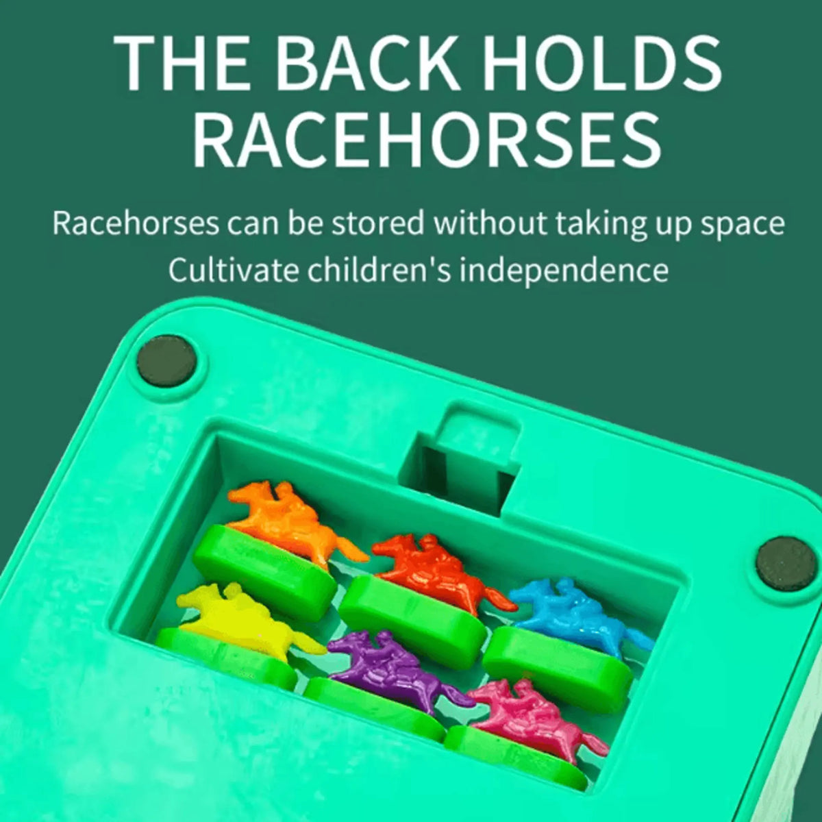 Horse Racing Game Electric Spinning Track Multiplayer Play