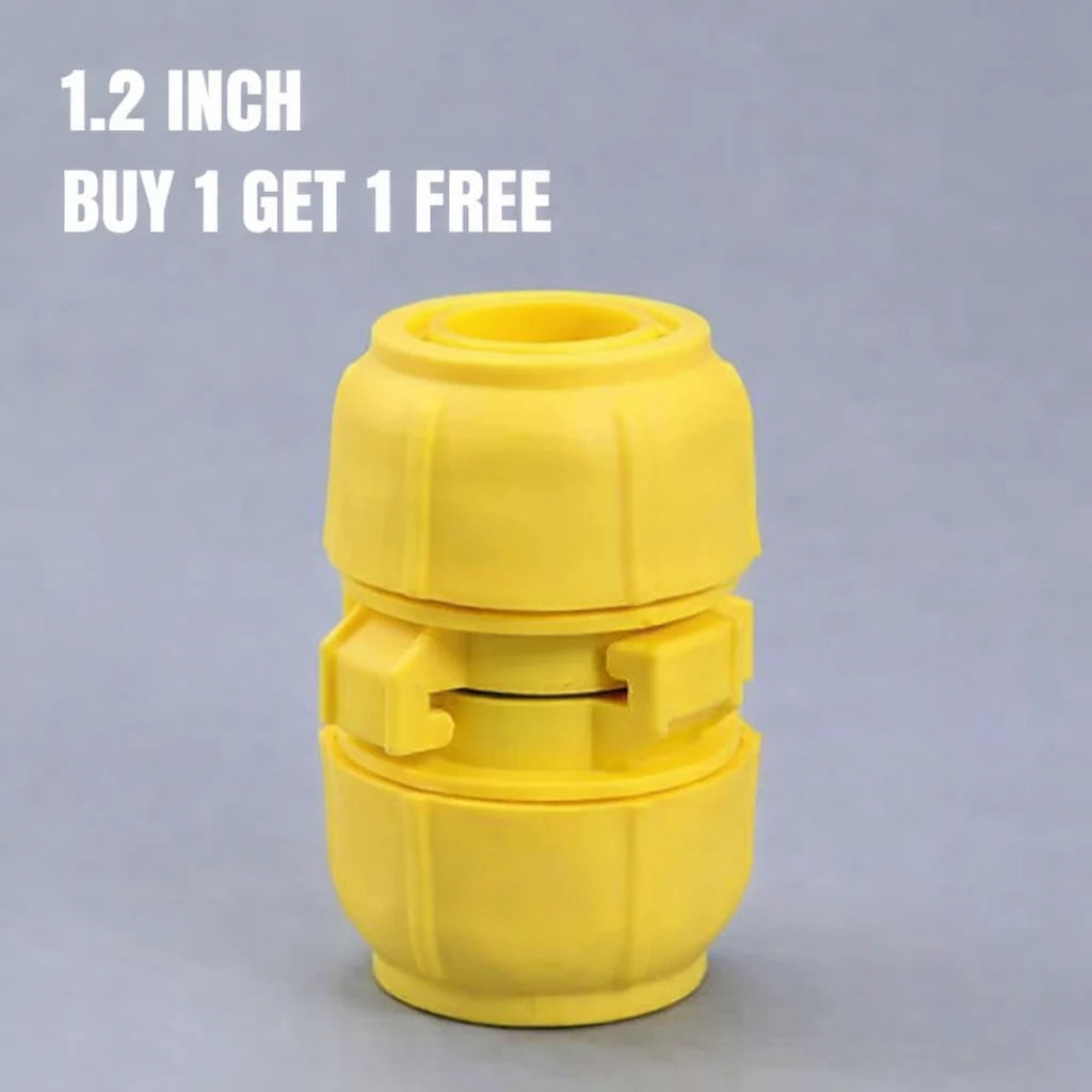 Hose Connector Universal Fit Click-Lock & Leak-Proof Seal