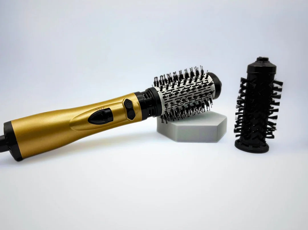 Hot Air Brush 360° Auto-Rotate Ionic Interchangeable Heads