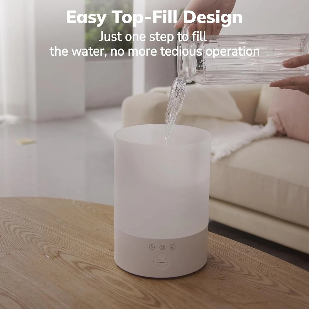 Humidifier Ultrasonic Cool Mist 2.5L Tank