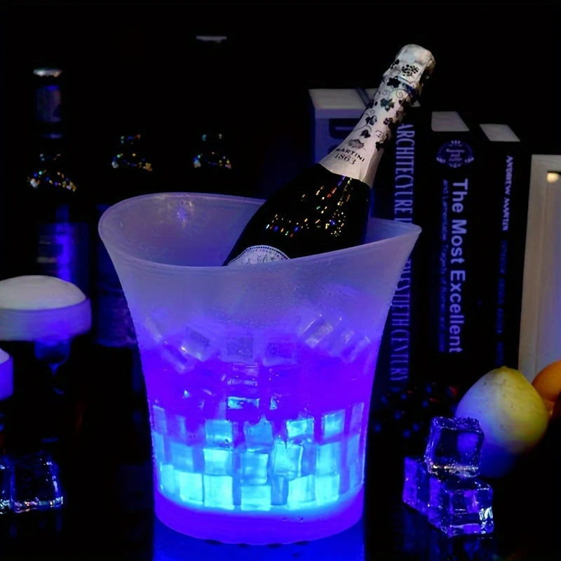 Ice Bucket Color-Changing LED 5 L Capacity