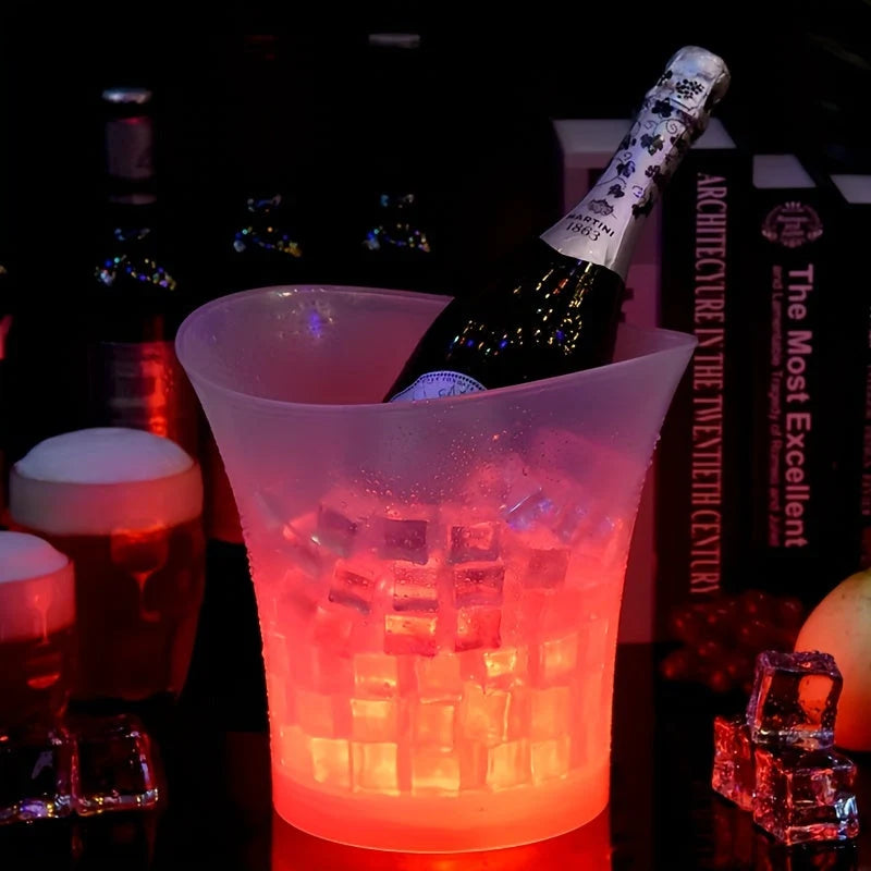 Ice Bucket Color-Changing LED 5 L Capacity