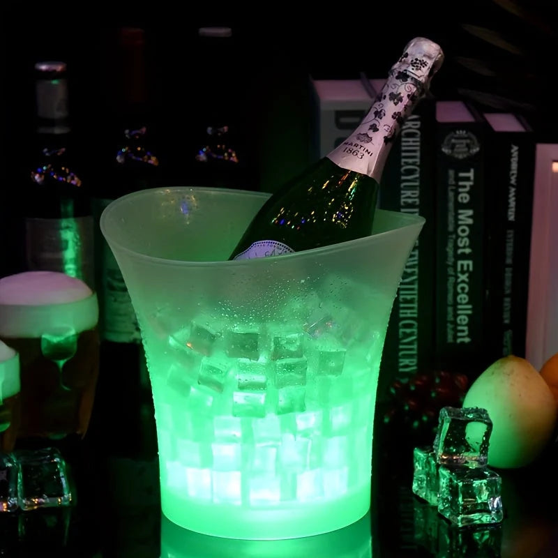 Ice Bucket Color-Changing LED 5 L Capacity