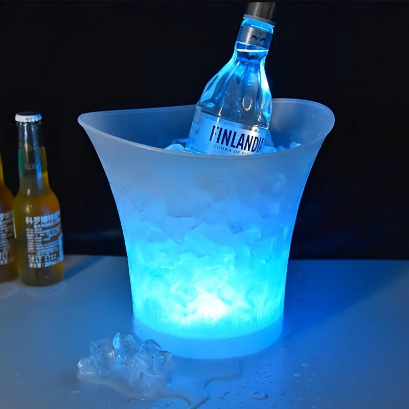 Ice Bucket Color-Changing LED 5 L Capacity