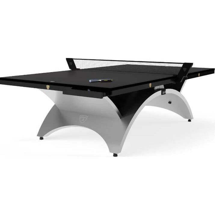 Indoor Ping Pong Table Tournament-Quality Foldable Wheels & Storage