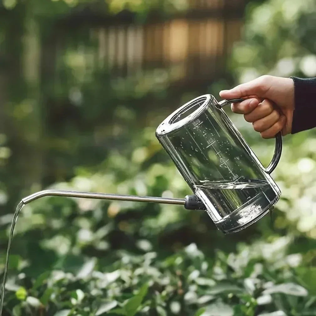 Indoor Watering Can Long Metal Spout & Measurement Marks