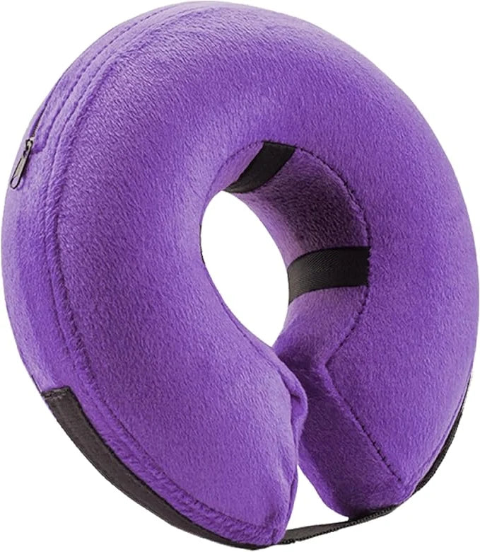 Inflatable Collar Soft Cushioned Inner Loop & Air Valve