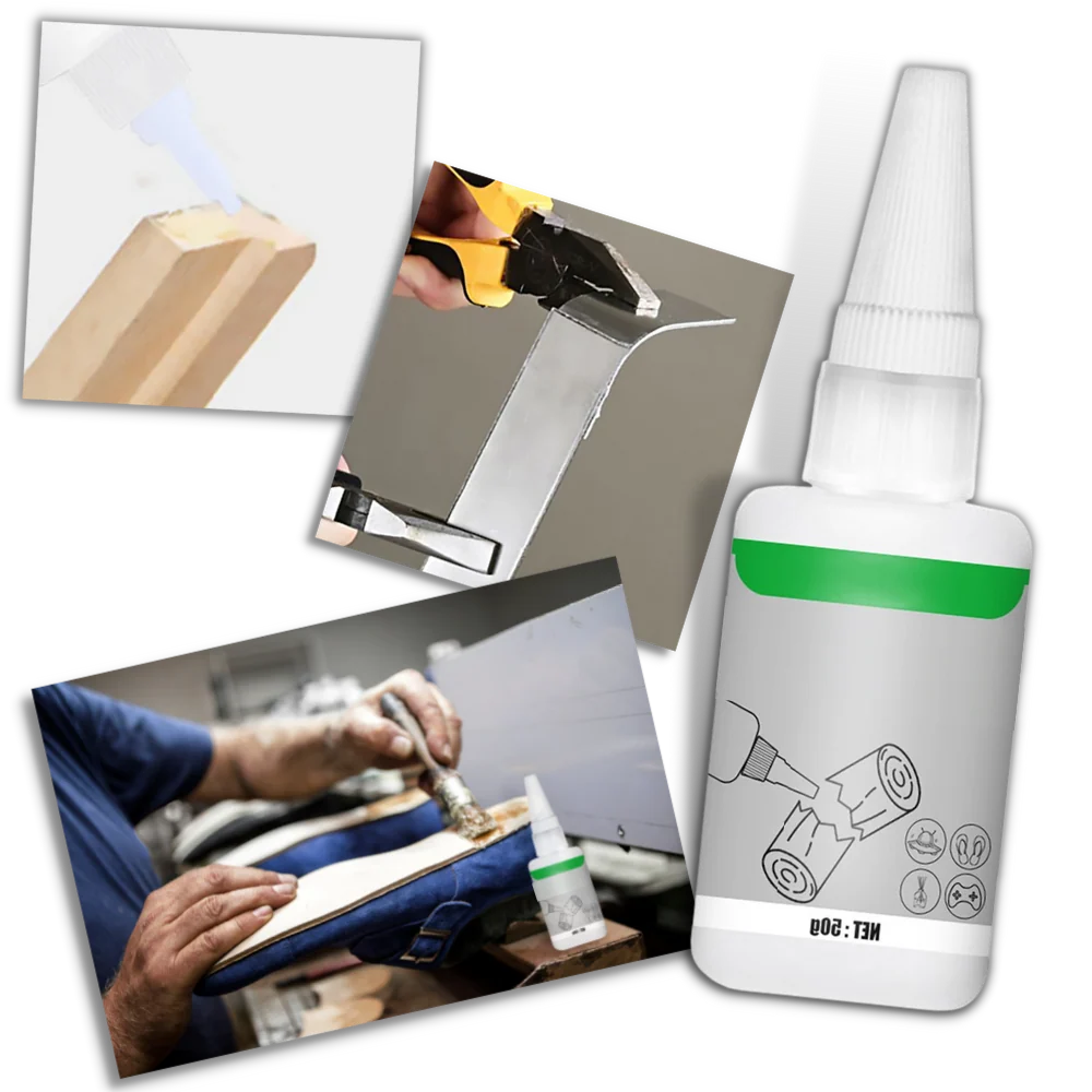 Instant Adhesive Fast-Setting & Waterproof Shockproof Bond