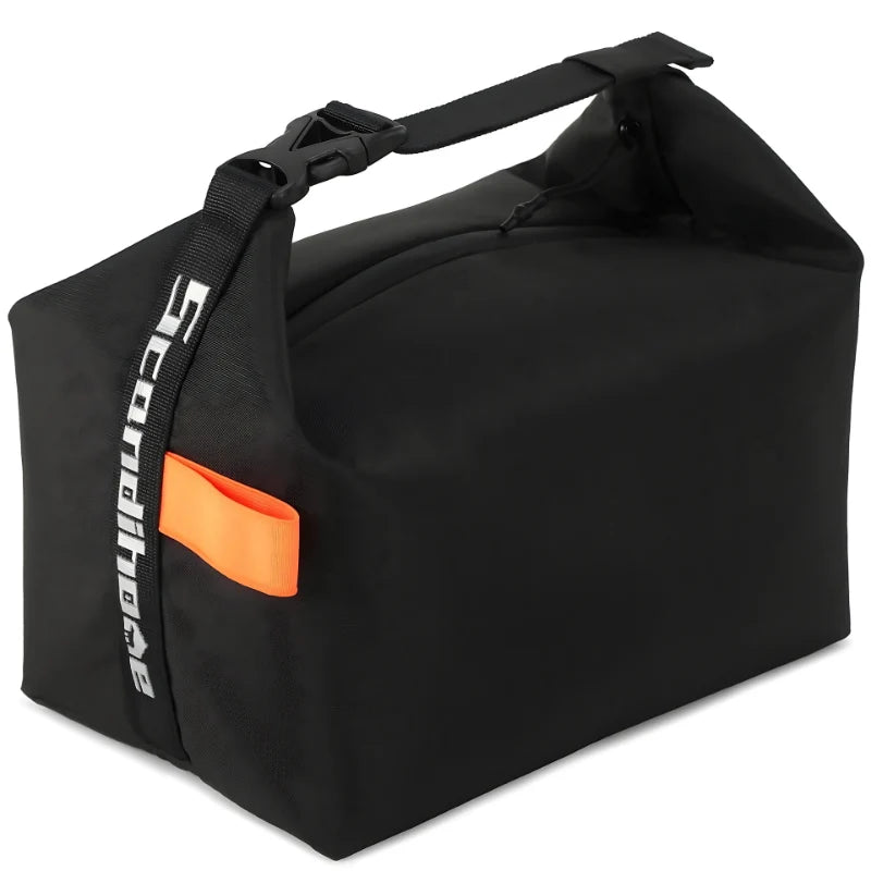 Insulated Lunch Bag Foldable Space-Saving Soft Handle