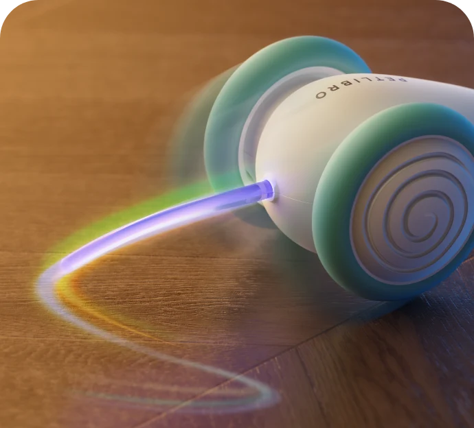 Interactive Cat Toy Self-Driving Laser & Self-Righting